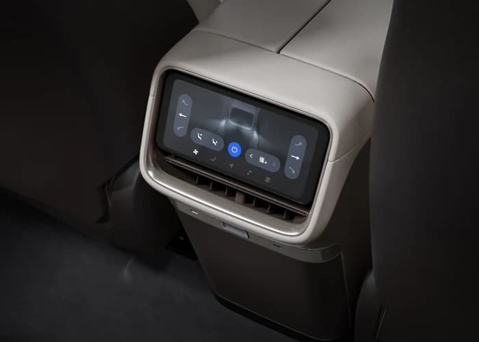 Rear Control Screen