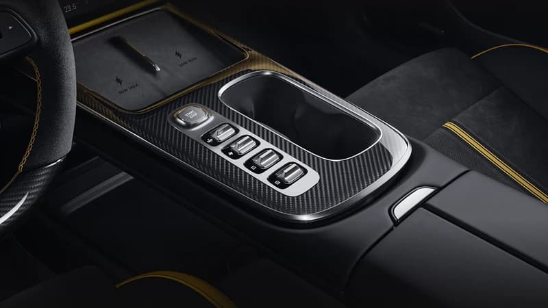 Carbon Fiber Center Console Trim