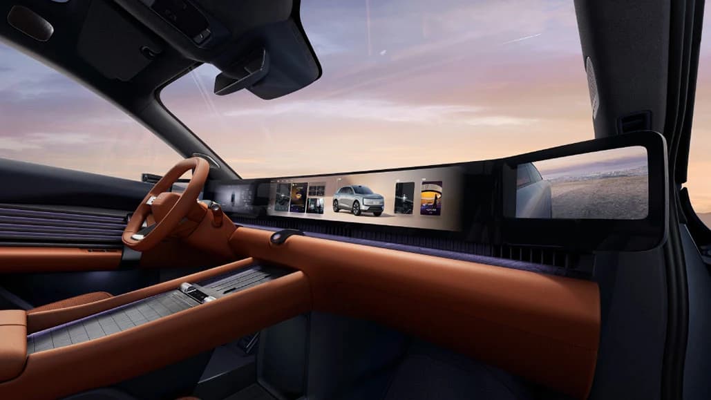 Audi Smart Living Room — 59" Wide-Field + 21.4" QD Mini LED