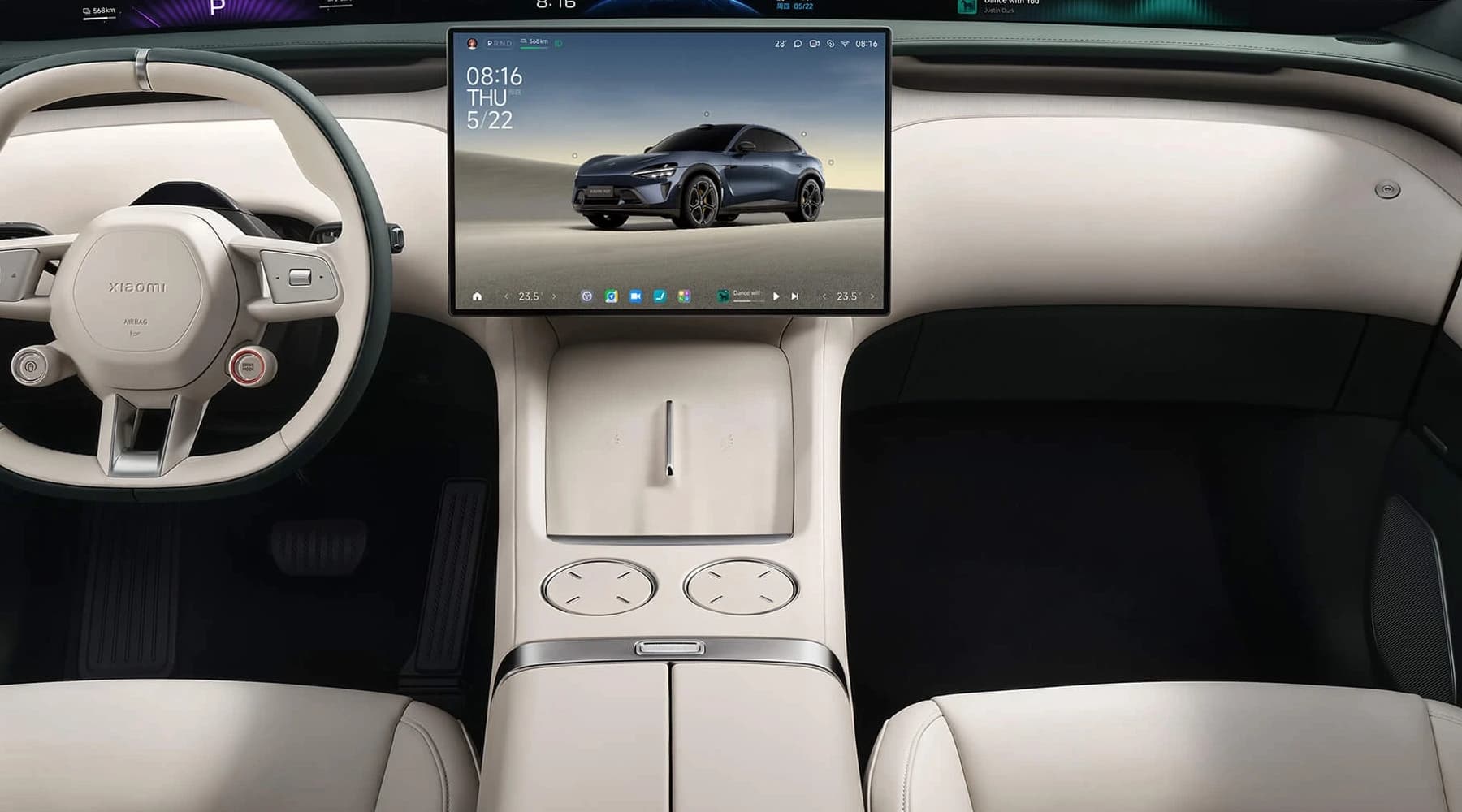 Dual-Zone Surround Luxury Cabin — open, premium tech interior